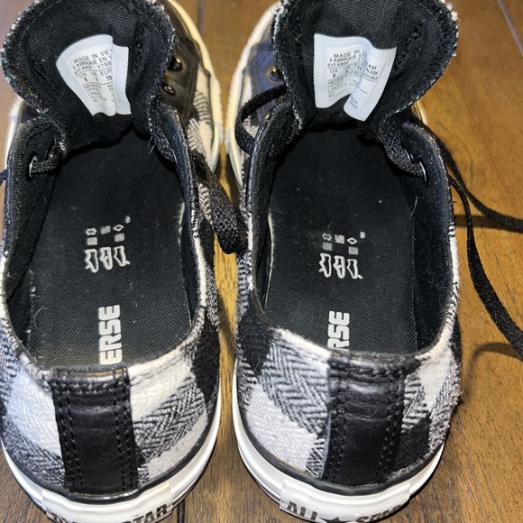 Converse All-Star Buffalo Plaid Low Top Sneakers - Picture 7 of 8